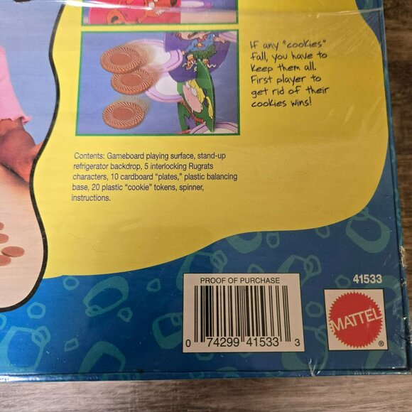 Vintage 1998 Nickelodeon Rugrats Lookie! Cookies! 3-D Balancing Game *BOX DAMAGE - Picture 4 of 10